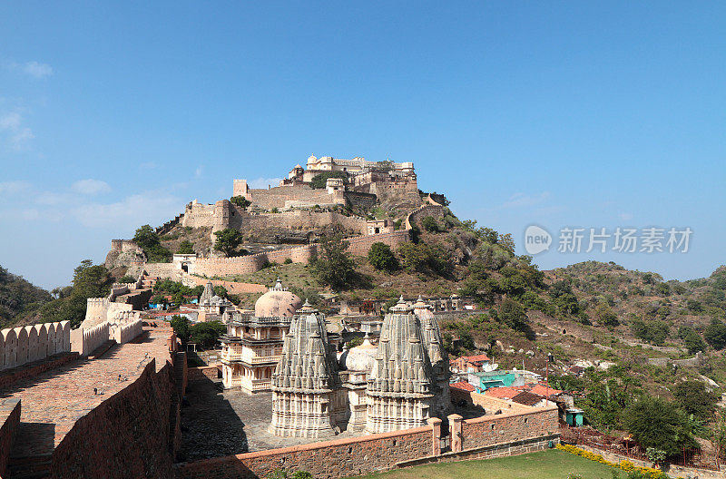 Kumbalgarh Fort，拉贾斯坦邦，印度